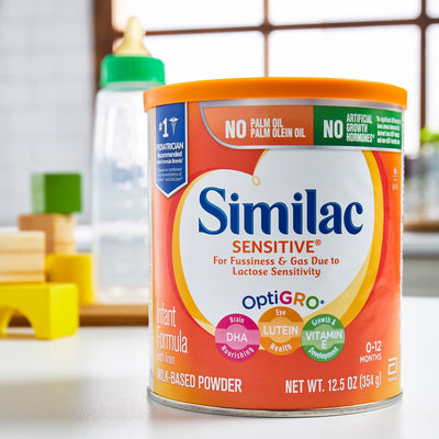 Similac® Sensitive® Powder Infant Formula, 12 oz. Can, 1 Each () - Img 7