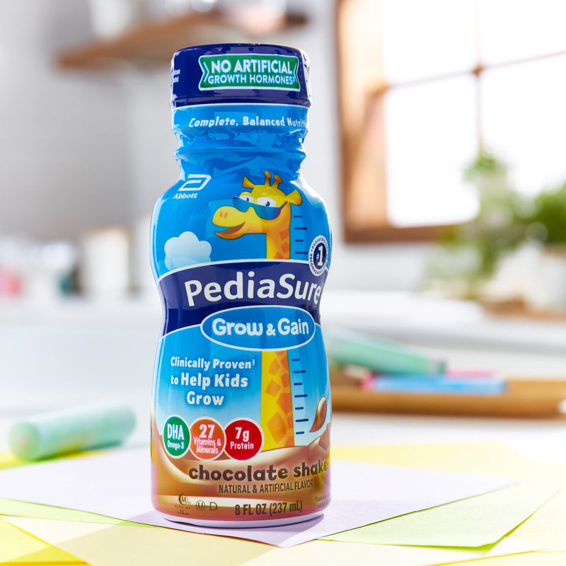 PediaSure® Grow & Gain Chocolate Pediatric Oral Supplement, 8 oz. Bottle, 1 Each () - Img 8
