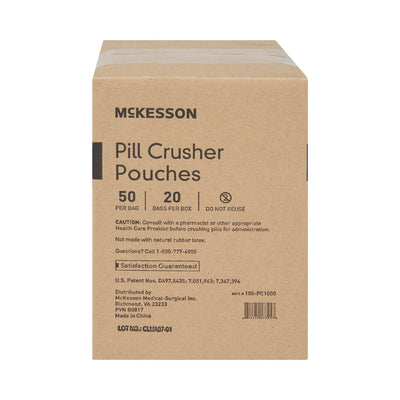 McKesson Pill Crusher Pouch, 1 Box of 20 (Pharmacy Supplies) - Img 5