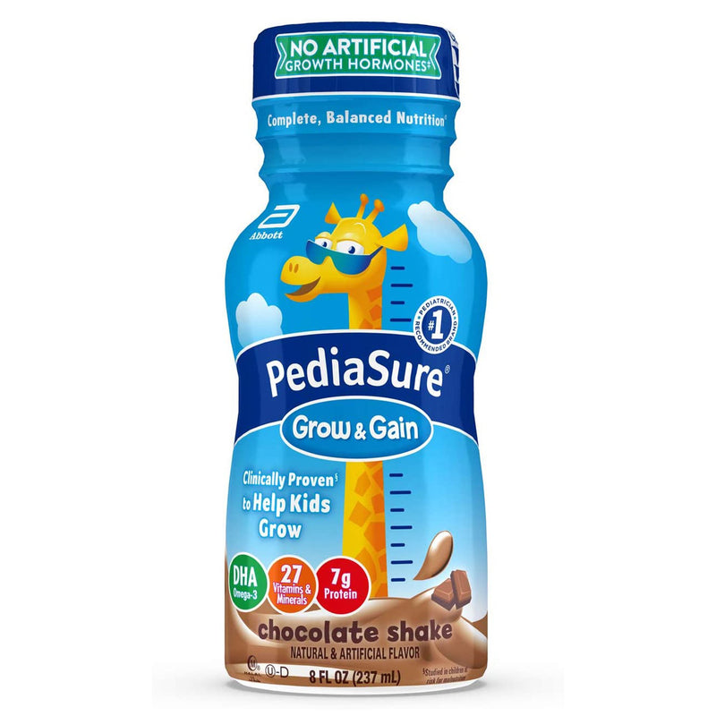 PediaSure® Grow & Gain Chocolate Pediatric Oral Supplement, 8 oz. Bottle, 1 Each () - Img 1