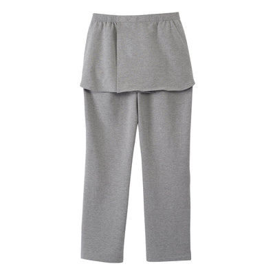 PANTS, FLEECE WMNS OPEN BACK SEAMLESS HEATHER GRY LG (Pants and Scrubs) - Img 2