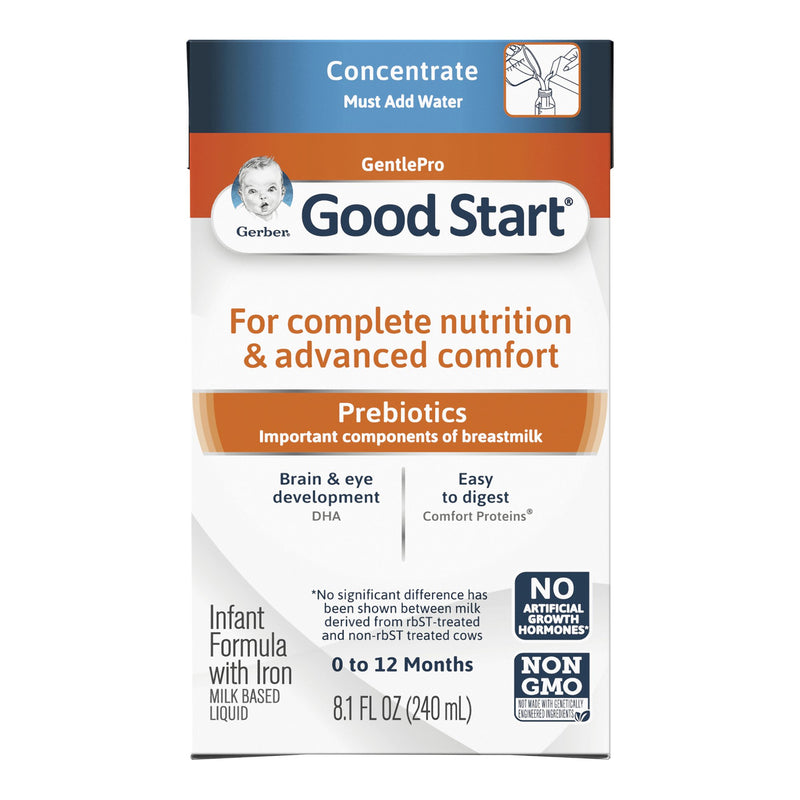 Gerber® Good Start® GentlePro Infant Formula, 8.1 oz. Carton, 1 Case of 12 () - Img 1