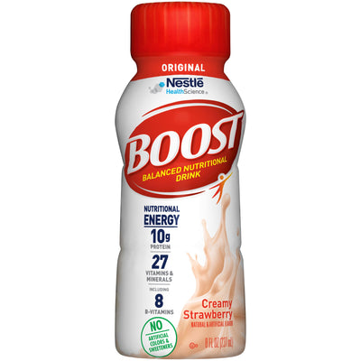 Boost® Original Strawberry Oral Supplement, 8 oz. Bottle, 1 Pack of 6 (Nutritionals) - Img 2