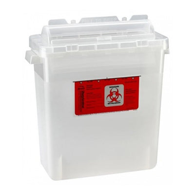 Bemis™ Sentinel Multi-purpose Sharps Container, 1-1/4 Gallon, 10 x 5-1/4 x 11 Inch, 1 Each () - Img 1