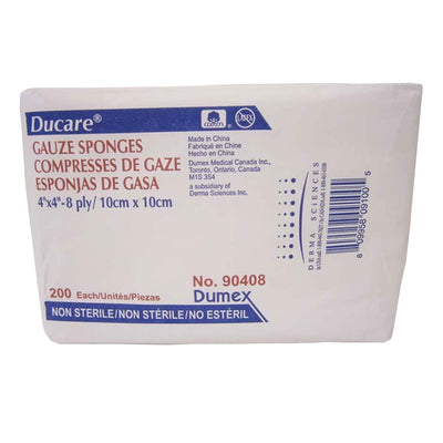 Ducare NonSterile USP Type VII Gauze Sponge, 4 x 4 Inch, 1 Case of 4000 (General Wound Care) - Img 3