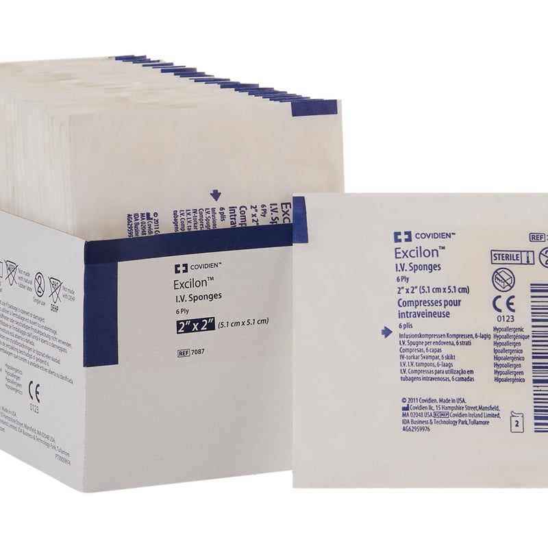 Excilon™ I.V. / Drain Split Dressing, 2 x 2 inch, 1 Pack (General Wound Care) - Img 1