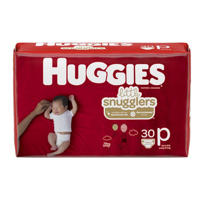 Huggies® Little Snugglers Diaper, Preemie, 1 Case of 180 () - Img 1