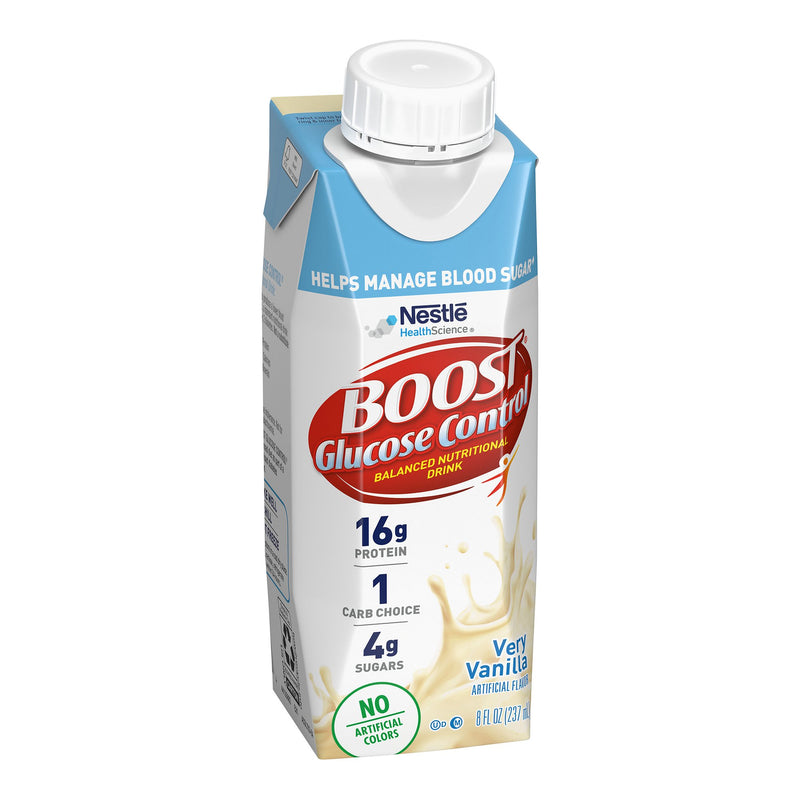 Boost® Glucose Control Vanilla Oral Supplement, 8 oz. Carton, 1 Case of 24 (Nutritionals) - Img 2