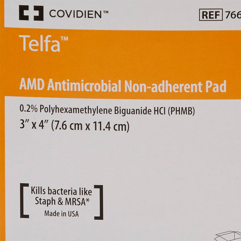 Telfa™ Impregnated Antimicrobial Dressing, 3 x 4 Inch, 1 Tray of 50 (General Wound Care) - Img 4