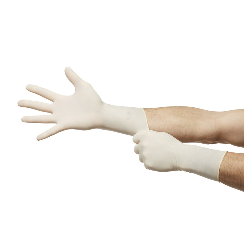 Encore® Latex Textured Surgical Glove, Size 7, Ivory, 1 Case of 200 () - Img 4
