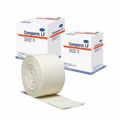 Comperm® LF Pull On Elastic Tubular Support Bandage, 3 Inch x 11 Yard, 1 Box (General Wound Care) - Img 4