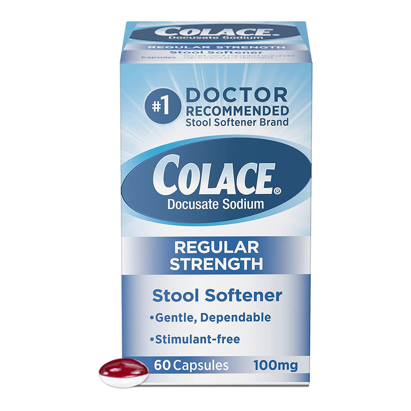 Colace® Docusate Sodium Stool Softener, 1 Each (Over the Counter) - Img 1