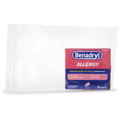 Benadryl® Diphenhydramine Allergy Relief, 1 Carton of 24 (Over the Counter) - Img 2