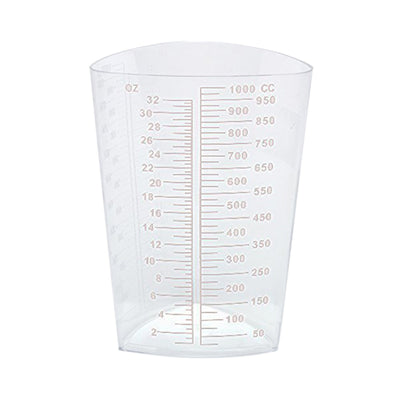 OakRidge Translucent Graduated Beaker, 1,000 mL, 1 Case of 200 (Laboratory Glassware and Plasticware) - Img 1