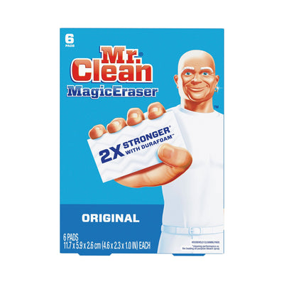 Mr. Clean Multi-Surface Magic Eraser, 1 Pack of 6 (Pads, Sponges and Task Wipes) - Img 1