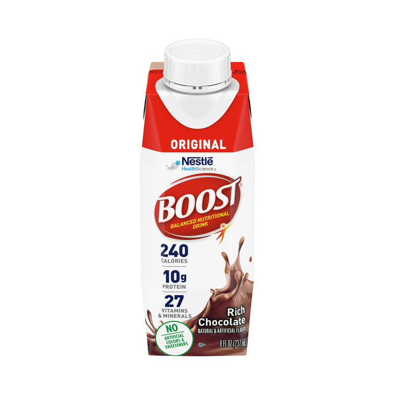 Boost® Original Chocolate Oral Supplement, 8 oz. Carton, 1 Case of 24 (Nutritionals) - Img 1