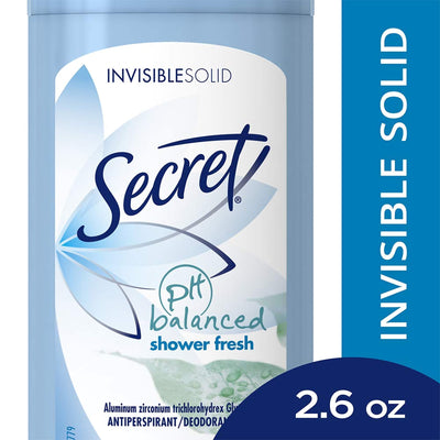 DEODORANT, SECRET INV SOLID UNSCNTD 2.6OZ (Skin Care) - Img 4