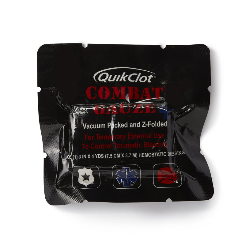 QuikClot Combat Gauze® LE Hemostatic Dressing, 3 Inch x 4 Yard, 1 Each (Advanced Wound Care) - Img 3