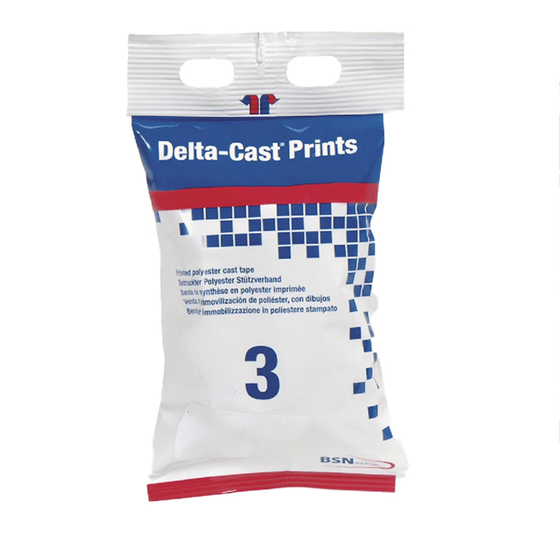 Delta-Cast® Prints Cast Tape, 3 Inch x 4 Yard, 1 Box of 10 (Casting) - Img 3