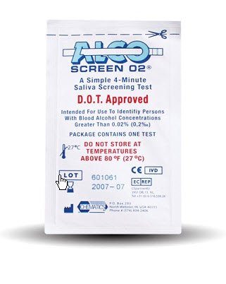 Alco-Screen® .02 Rapid Test, 1 Case of 288 (Test Kits) - Img 1