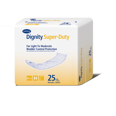 Dignity Incontinence Liner 4" x 12", Moderate Absorbency, Polymer Core, One Size Fits Most Adults, Unisex, Disposable, 1 Case of 200 () - Img 1