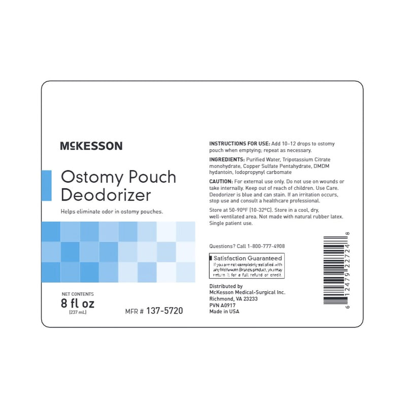 McKesson Ostomy Appliance Deodorant, 8 oz. Squeeze Bottle, 1 Case of 6 (Ostomy Accessories) - Img 2