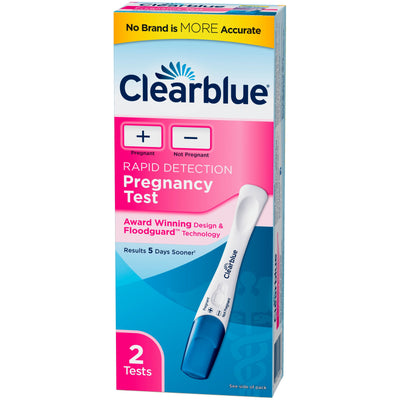 Clearblue® hCG Pregnancy Home Rapid Test Kit, 1 Box of 2 (Test Kits) - Img 3