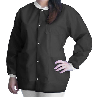 COAT, LAB FITME BLK XLG (10/BG5BG/CS) (Coats and Jackets) - Img 1