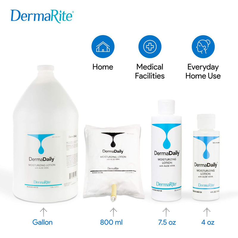 DermaDaily® Moisturizing Lotion, 7.5 oz. Bottle, 1 Each (Skin Care) - Img 4