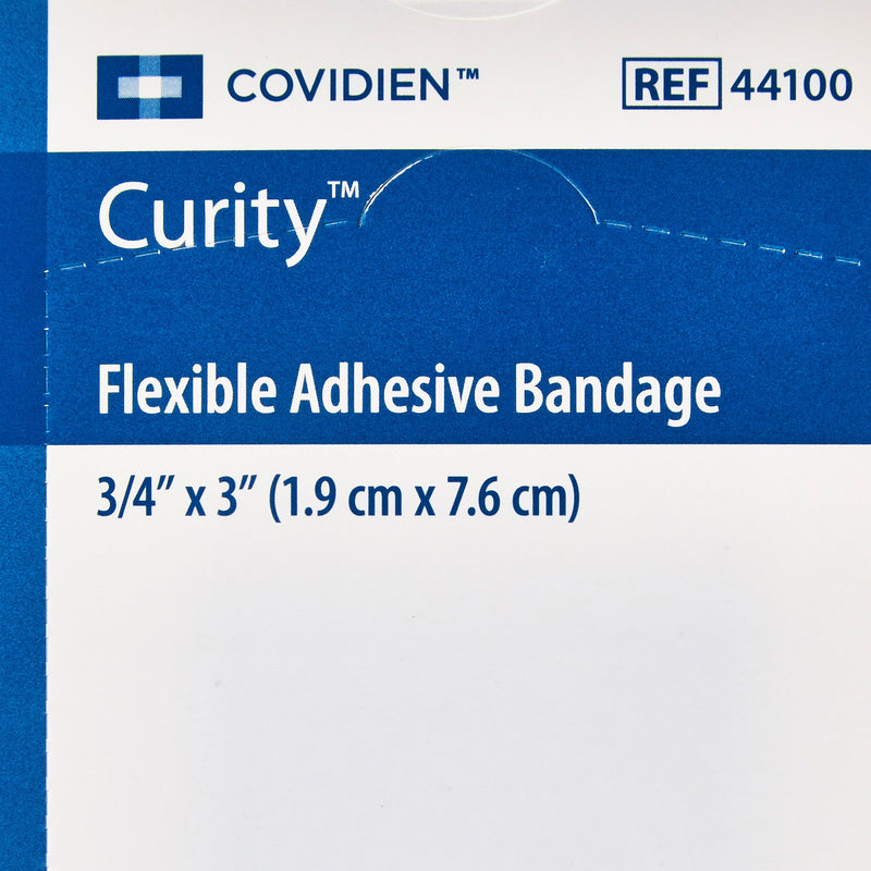 Curity™ Tan Adhesive Strip, ¾ x 3 Inch, 1 Box of 50 (General Wound Care) - Img 5