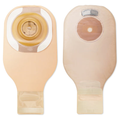 Premier™ Flextend™ One-Piece Drainable Beige Filtered Ostomy Pouch, 12 Inch Length, 1½ Inch Stoma, 1 Box of 5 (Ostomy Pouches) - Img 1