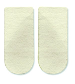 Hapad® Heel Wedge, 3/4 x 2 Inch, 1 Pair (Immobilizers, Splints and Supports) - Img 1