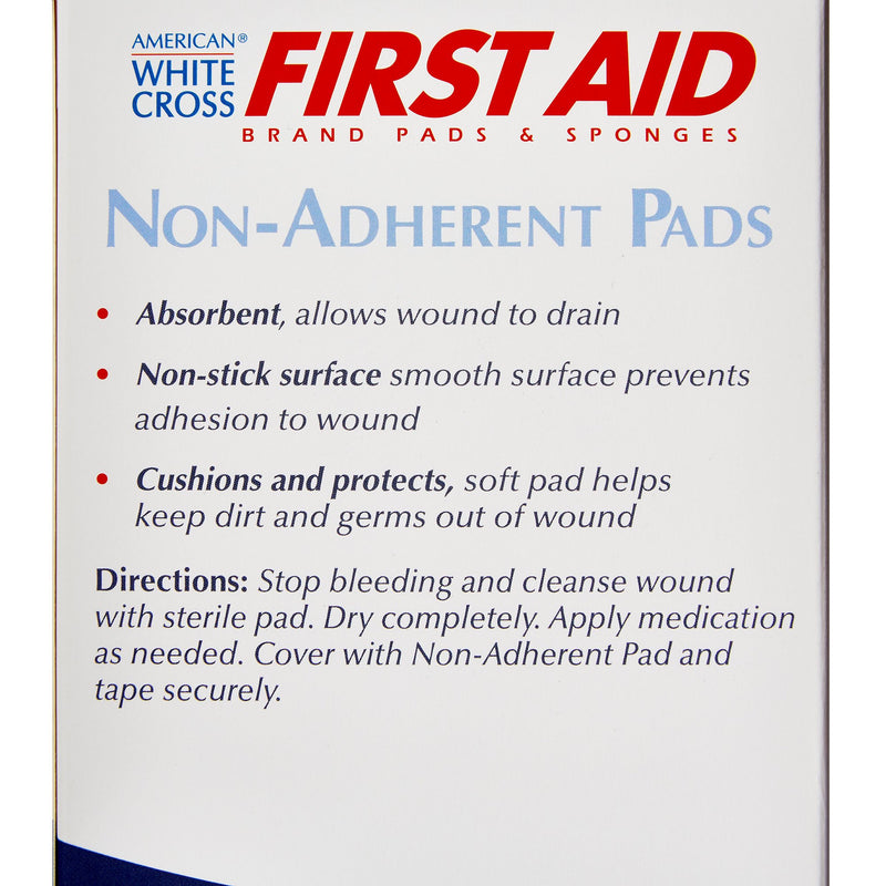 American® White Cross Non-Adherent Dressing, 2 x 3 Inch, 1 Each (General Wound Care) - Img 4