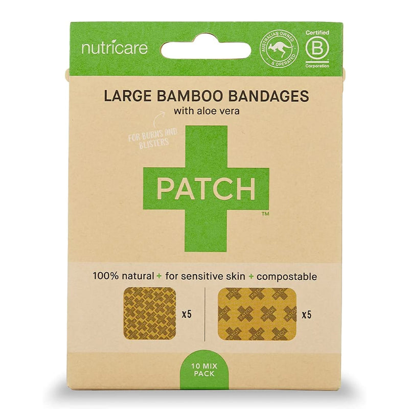 Patch™ Adhesive Strip with Aloe Vera, 2 x 3 Inch / 3 x 3 Inch, 1 Case of 30 (General Wound Care) - Img 1