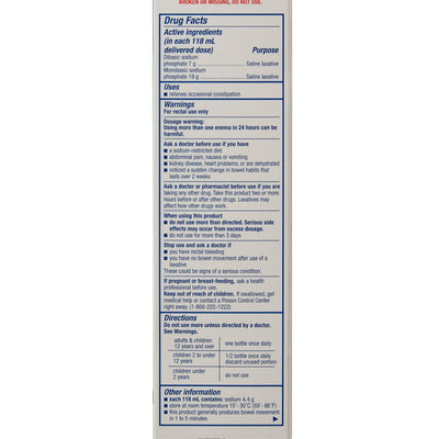 sunmark® Enema, 4.5 oz, 1 Each (Over the Counter) - Img 3