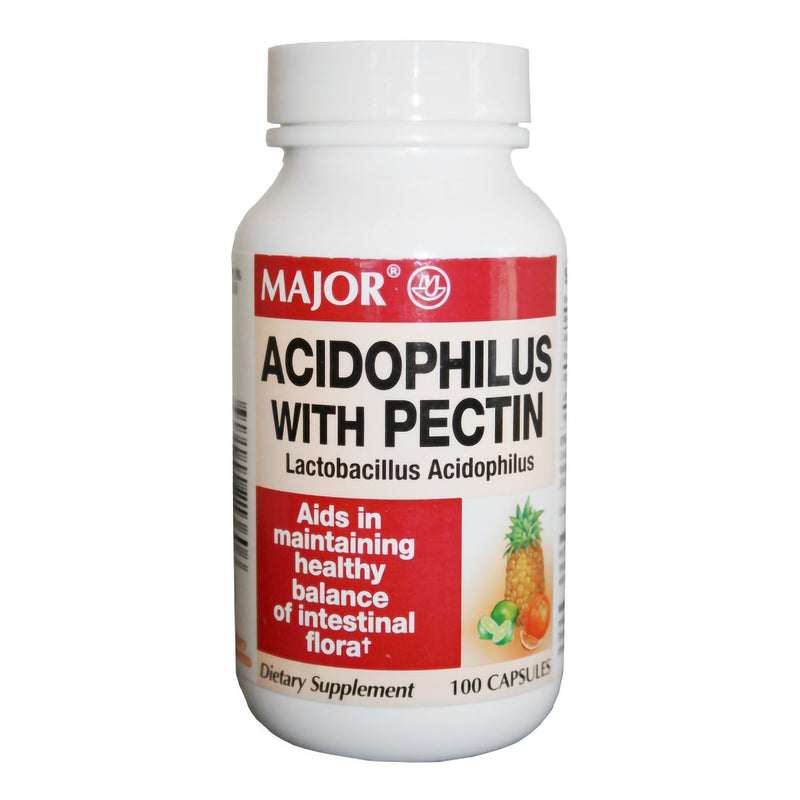 Major® Lactobacillus Acidophilus Probiotic Dietary Supplement, 1 Bottle (Over the Counter) - Img 1