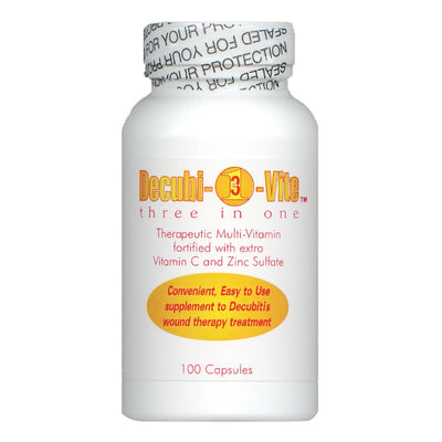 Decubi-Vite® Three In One Vitamin / Minerals Multivitamin Supplement, 1 Bottle (Over the Counter) - Img 2