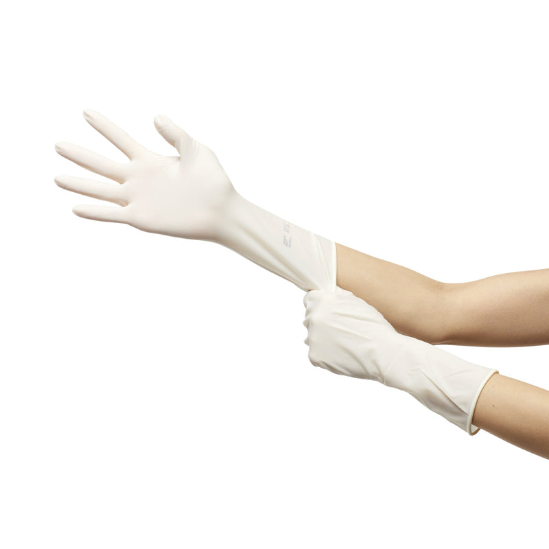 Gammex® Non-Latex PI Polyisoprene Surgical Glove, Size 6.5, White, 1 Box of 50 () - Img 4