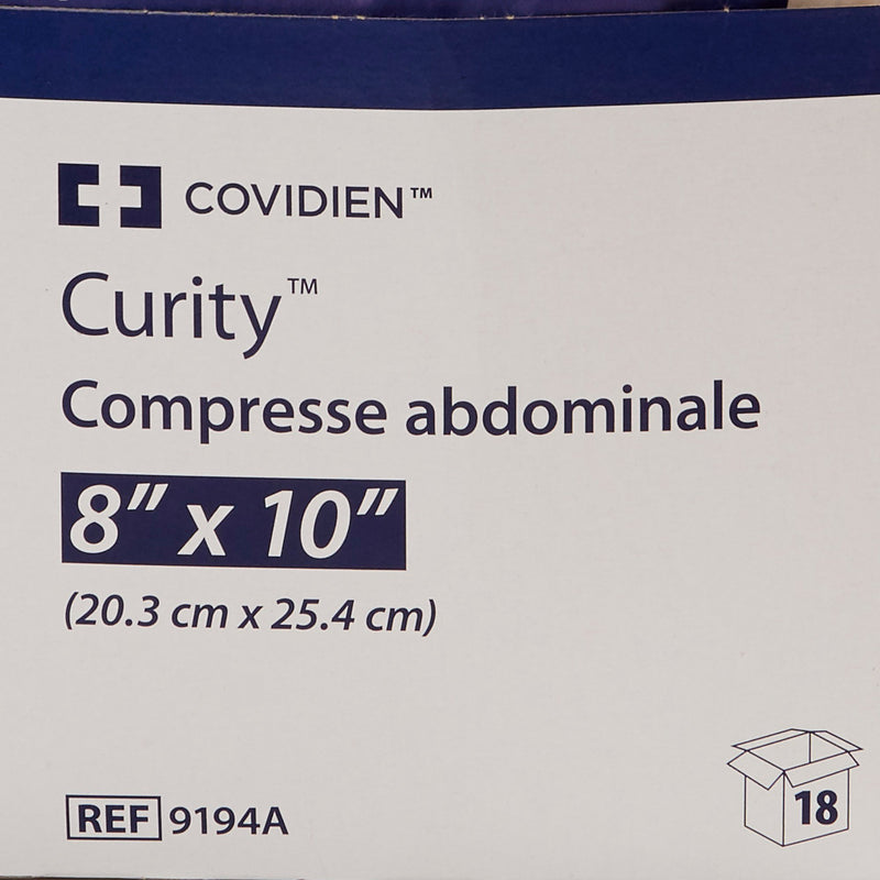 Curity™ Sterile Abdominal Pad, 8 x 10 Inch, 1 Tray of 18 (General Wound Care) - Img 4