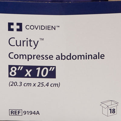 Curity™ Sterile Abdominal Pad, 8 x 10 Inch, 1 Each (General Wound Care) - Img 4