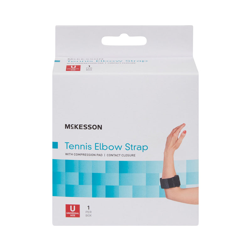 McKesson Elbow Support Strap, One Size Fits Most, 1 Each (Immobilizers, Splints and Supports) - Img 2