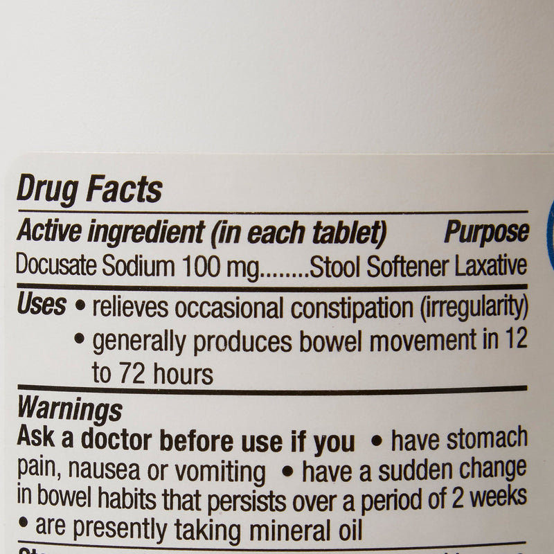 Geri-Care® Docusate Sodium Stool Softener, 1 Bottle (Over the Counter) - Img 4