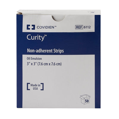 Curity™ Oil Emulsion Impregnated Dressing, 3 x 3 Inch, 1 Each (Advanced Wound Care) - Img 2