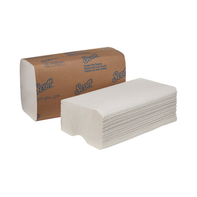 Scott Paper Towel, Single-Fold, 9.3" x 10.5", 1 Case of 16 (Paper Towels) - Img 1