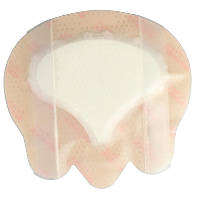 KerraFoam™ Gentle Border Silicone Foam Dressing, 6-7/10 x 6-9/10 Inch, 1 Each (Advanced Wound Care) - Img 4