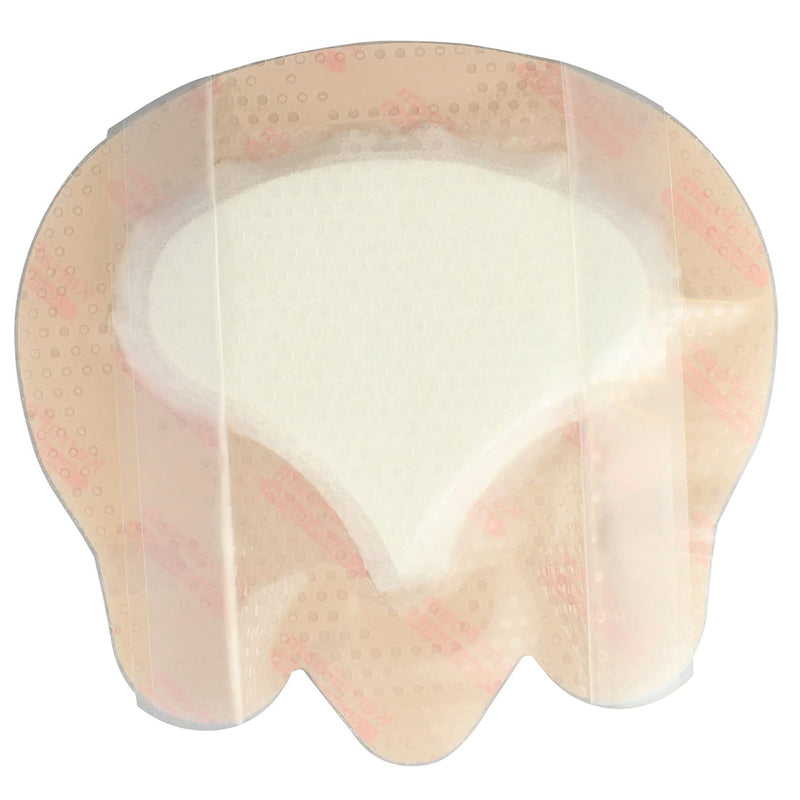 KerraFoam™ Gentle Border Silicone Foam Dressing, 6-7/10 x 6-9/10 Inch, 1 Carton of 5 (Advanced Wound Care) - Img 4