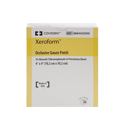 Xeroform® Occlusive Xeroform Petrolatum Impregnated Dressing, 4 x 4 inch, 1 Case of 150 (Advanced Wound Care) - Img 2