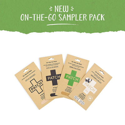 Patch™ On The Go Sample Pack Adhesive Strip, 3/4 x 3 Inch, 1 Case of 100 (General Wound Care) - Img 2