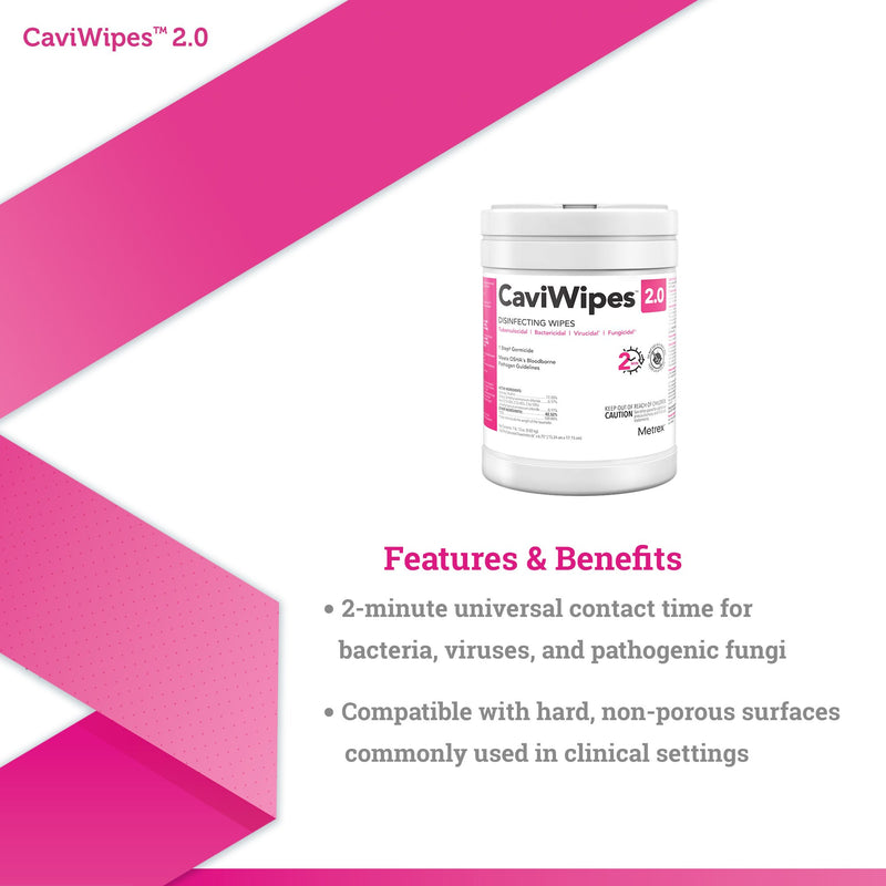 CaviWipes™ 2.0 Disinfecting Wipes, 1 Each (Cleaners and Disinfectants) - Img 3