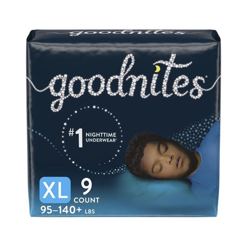 Goodnites® Boys Heavy Absorbency Nighttime Underwear, X-Large, 1 Case of 36 () - Img 1
